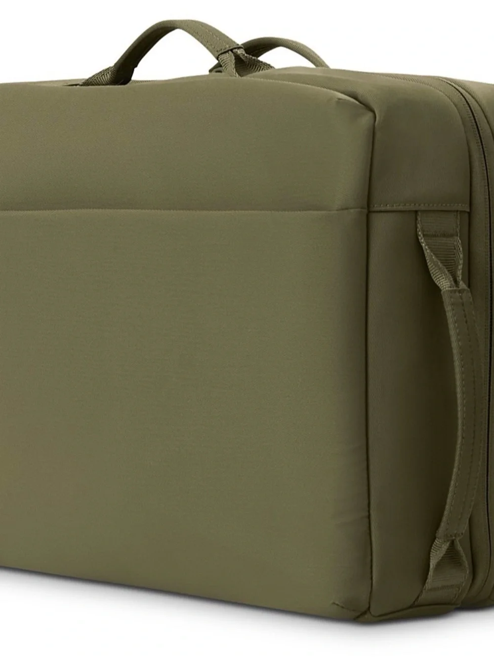 BEIS Olive Green Laptop Bag with Adjustable Shoulder Strap